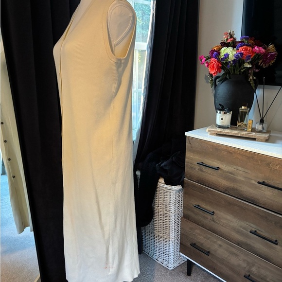 Primark Cream Button-Down Dress - Picture 3 of 5